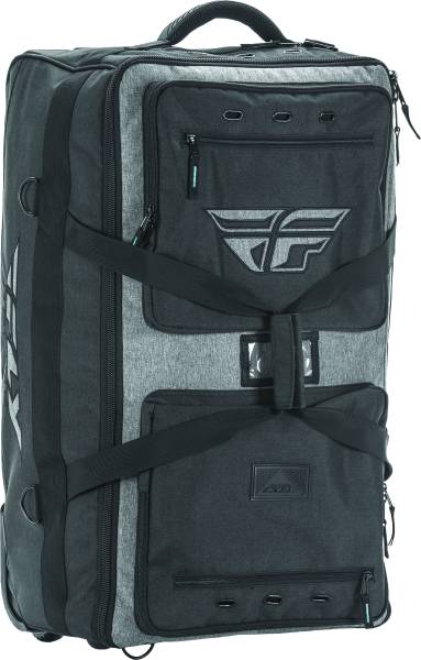 FLY RACING - TOUR ROLLER BAG BLACK/GREY - Image 1