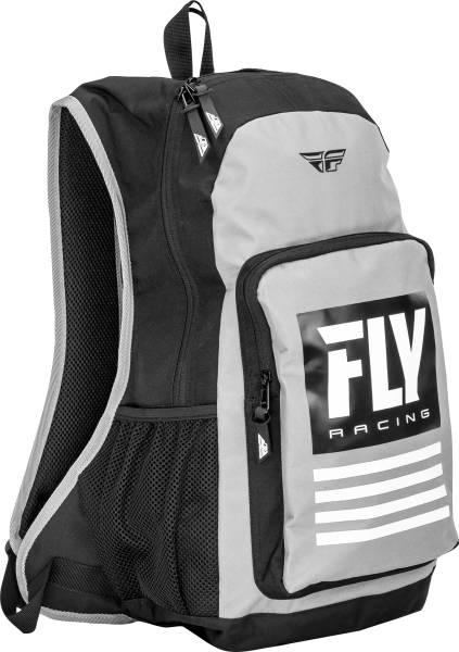 FLY RACING - JUMP PACK BACKPACK GREY/WHITE - Image 1