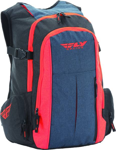 FLY RACING - BACK COUNTRY PACK HEATHER BLUE/ORANGE - Image 1