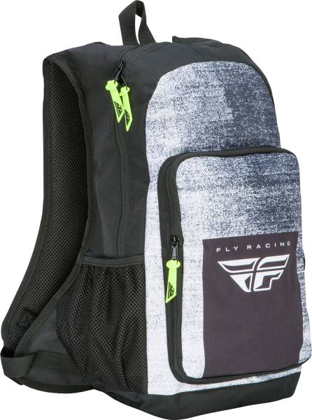 FLY RACING - JUMP PACK BACKPACK NOIZ WHITE - Image 1