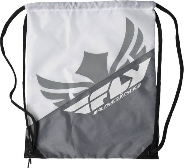 FLY RACING - QUICK DRAW BAG WHITE/GREY 15X18" - Image 1