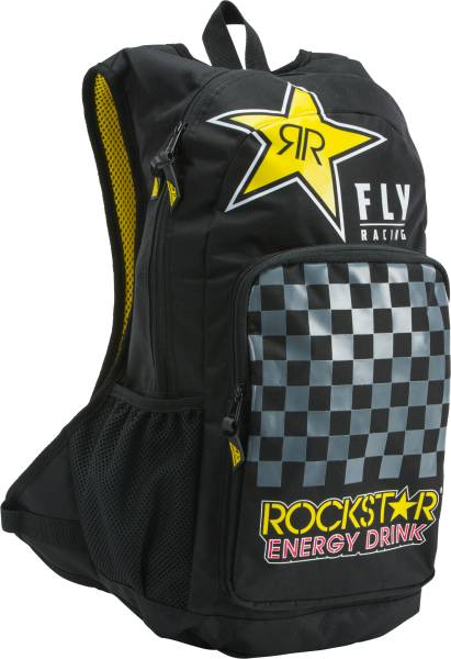 FLY RACING - JUMP PACK BACKPACK ROCKSTAR BLACK/YELLOW - Image 1