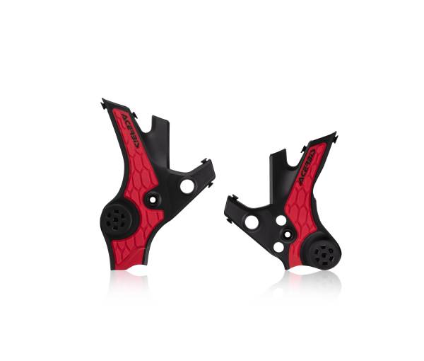 ACERBIS - X-GRIP FRAME GUARD BLACK/RED HON - Image 1