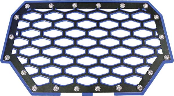 MODQUAD - 2-PANEL FRONT GRILL (BLACK/BLUE) - Image 1