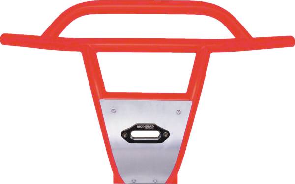 MODQUAD - XTREME FRONT BUMPER W/WINCH MOUNT (RED) - Image 1