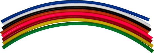 FIRE POWER - GAS CAP VENT HOSE 18" MULTI-COLOR 50/PK - Image 1