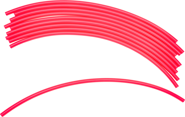 FIRE POWER - GAS CAP VENT HOSE PINK 18" 10PK - Image 1