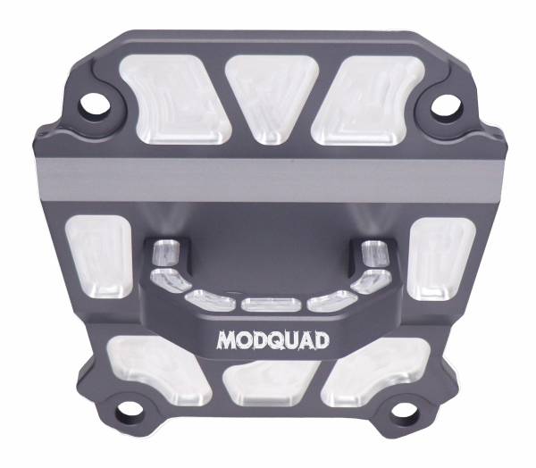 MODQUAD - REAR DIFFERENTIAL PLATE WITH HOOK GREY POL - Image 1