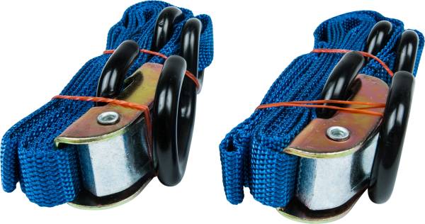 FIRE POWER - 1" TIE-DOWN BLUE W/SOFT TIE 2/PK - Image 1