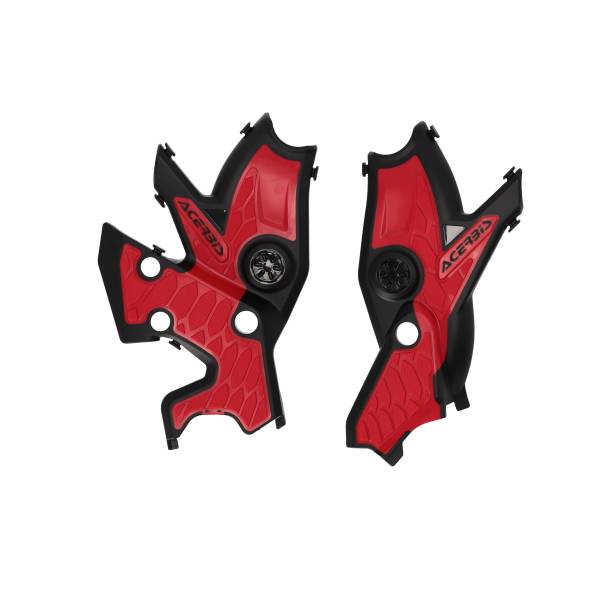 ACERBIS - X-GRIP FRAME GUARD BLACK/RED YAM - Image 1