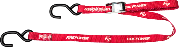 FIRE POWER - 1" TIE-DOWN RED 2/PK - Image 1