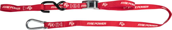 FIRE POWER - 1" TIE-DOWN SOFT-TIE RED 2/PK - Image 1