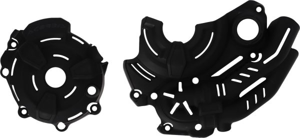 ACERBIS - IGNITION/CLUTCH COVERS BLACK YAM - Image 1