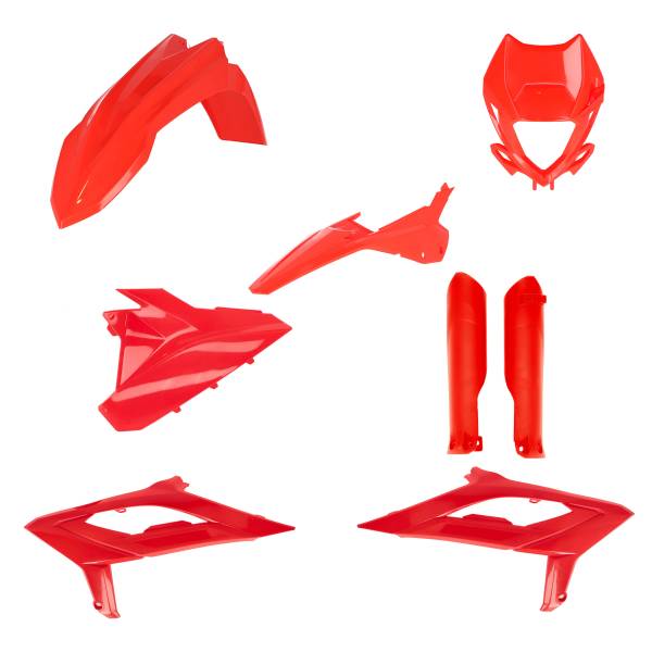 ACERBIS - FULL PLASTIC KIT BETA RED - Image 1