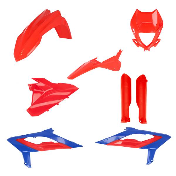 ACERBIS - FULL PLASTIC KIT RED/BLUE BETA - Image 1