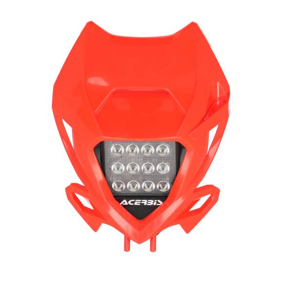 ACERBIS - HEADLIGHT MASK VSL BETA RED - Image 1