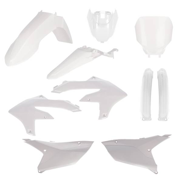 ACERBIS - FULL PLASTIC KIT YAM WHITE - Image 1