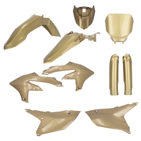 ACERBIS - FULL PLASTIC KIT GOLD/GOLD YAM - Image 1