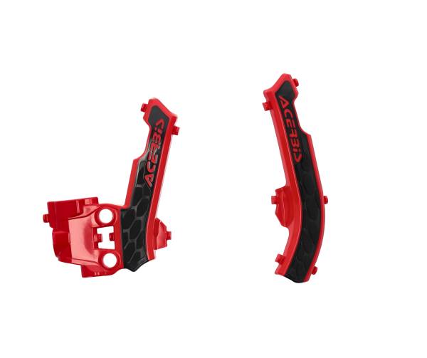 ACERBIS - X-GRIP FRAME GUARD GAS RED/BLACK - Image 1