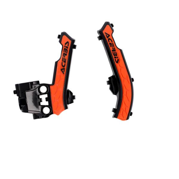 ACERBIS - X-GRIP FRAME GUARD KTM BLACK/ORANGE - Image 1