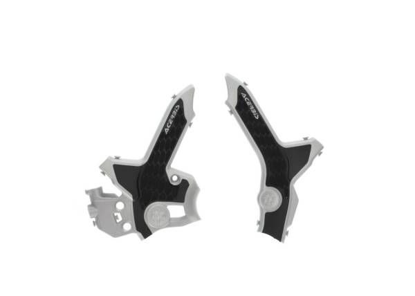 ACERBIS - X-GRIP FRAME GUARD GREY/BLACK HON - Image 1