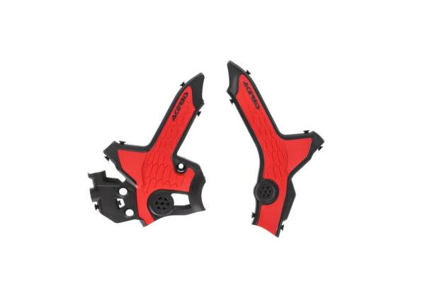 ACERBIS - X-GRIP FRAME GUARD BLACK/RED HON - Image 1