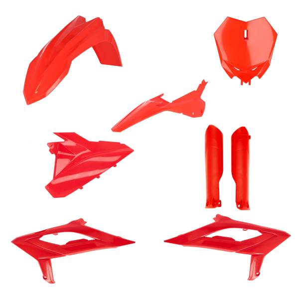 ACERBIS - FULL PLASTIC KIT BETA RED - Image 1