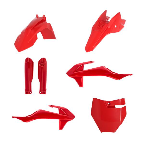 ACERBIS - FULL PLASTIC KIT RED GAS - Image 1