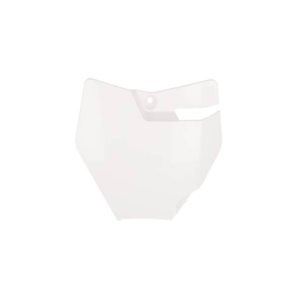 ACERBIS - FRONT NUMBER PLATE WHITE GAS/KTM - Image 1