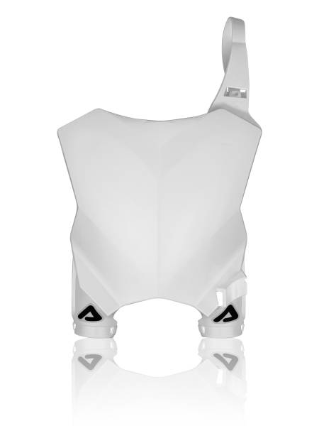 ACERBIS - RAPTOR FRONT NUMBER PLATE WHITE KAW - Image 1