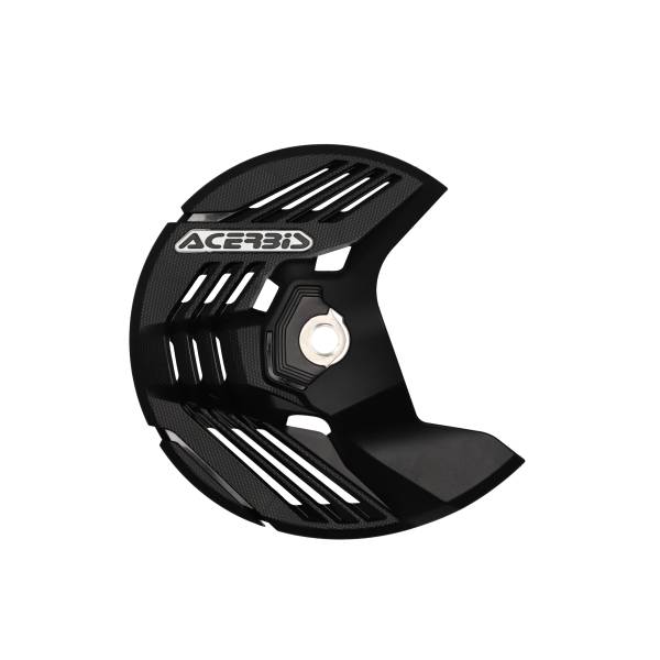 ACERBIS - LINEAR FRONT DISC COVER HON/KAW/SHER/YAM BLK - Image 1