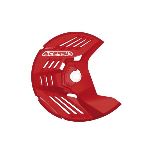 ACERBIS - LINEAR FRONT DISC COVER HON/KAW/SHER/YAM RED - Image 1