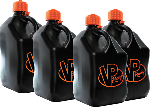 VP RACING - MOTORSPORTS CONTAINER V-TWIN 5.5 GALLON BLACK/ORANGE - Image 1