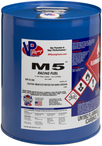 VP RACING - M5 VP FUEL 5 GAL PAIL - Image 1