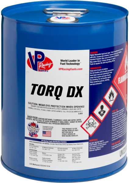 VP RACING - VP TORQ DX VP FUEL 5 GAL PAIL - Image 1