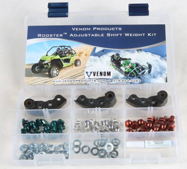 VENOM PRODUCTS - ROOSTER WEIGHTS ARCTIC 60-80G 3PK - Image 1