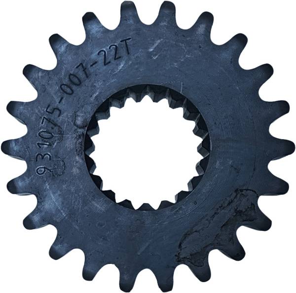 VENOM PRODUCTS - 22T TOP SPROCKET  19T SPLINE 3/4" HYVO (13W) - Image 1