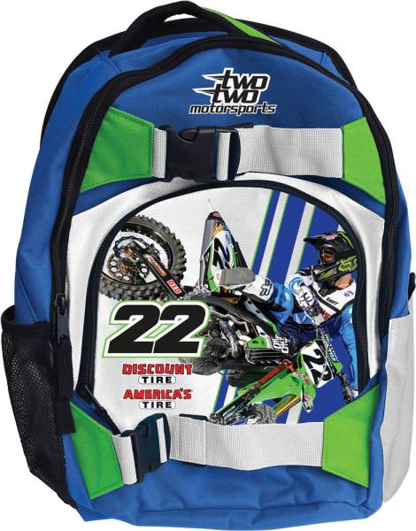 SMOOTH - CHAD REED/KAWASAKI BACKPACK 16"X12"X5" - Image 1