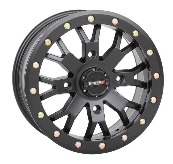 SYSTEM 3 - SB4 BL WHEEL 14X7 6+1 (+45MM) 4/137 MATTE BLACK - Image 1