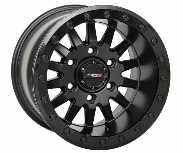 SYSTEM 3 - SB8 WHEEL 15X10 5+5 (0MM) 6/5.5 MATTE BLACK - Image 1