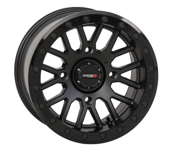 SYSTEM 3 - SB9 WHEEL 15X9 5+4 (+10MM) 4/137 MATTE BLACK - Image 1