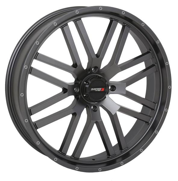 SYSTEM 3 - ST3 WHEEL 22X7 4+2.5 (+10MM) 4/137 MATTE GUNMETAL GREY - Image 1