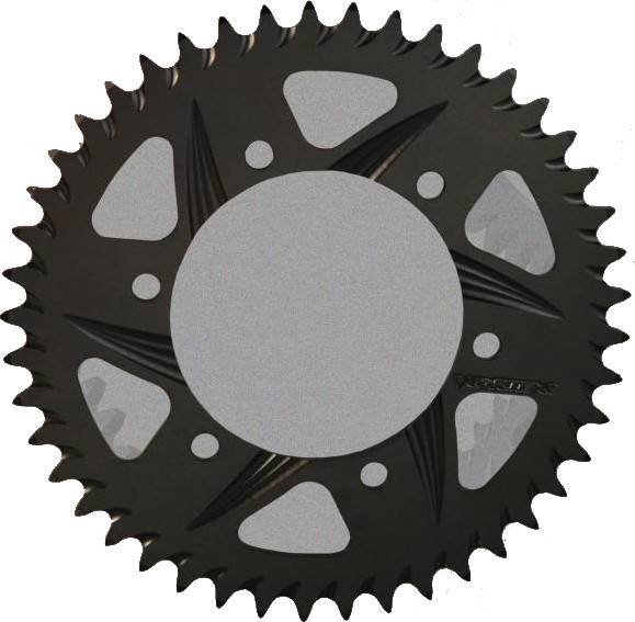 VORTEX - REAR F5 SPROCKET ALUMINUM 43T-520 BLK HC HON - Image 1