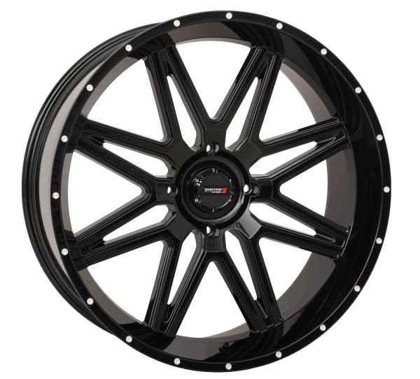 SYSTEM 3 - ST7 WHEEL 24X9 5+4 (0MM) 4/137 GLOSS BLACK - Image 1