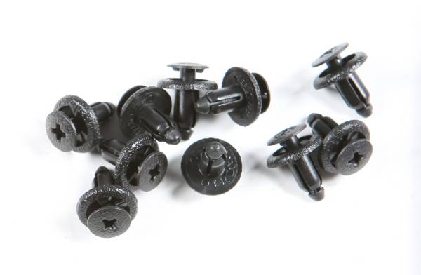 SP1 - PLASTIC PUSH RIVET FENDER CLIPS 10/PK - Image 1