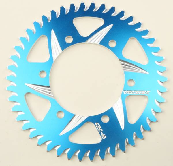 VORTEX - REAR CAT5 SPROCKET ALUMINUM 46T-525 BLU KAW/SUZ/YAM - Image 1