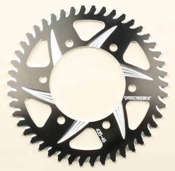 VORTEX - REAR CAT5 SPROCKET ALUMINUM 46T-520 BLK KAW/SUZ/YAM - Image 1