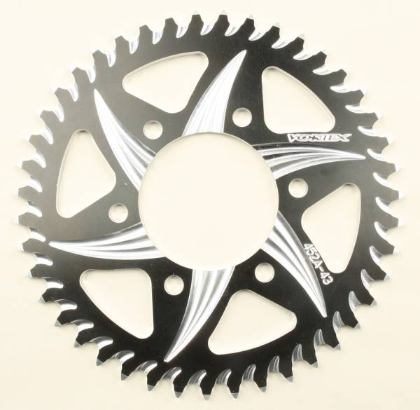 VORTEX - REAR CAT5 SPROCKET ALUMINUM 43T-520 BLK KAW - Image 1