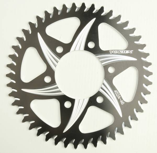 VORTEX - REAR CAT5 SPROCKET ALUMINUM 46T-520 BLK KAW - Image 1