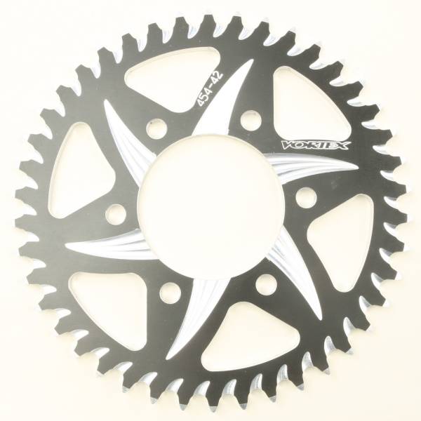 VORTEX - REAR CAT5 SPROCKET ALUMINUM 42T-525 BLK KAW - Image 1